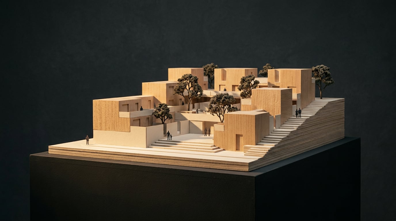 Final Crit Prep: Studio Model to Presentation Board in One Place