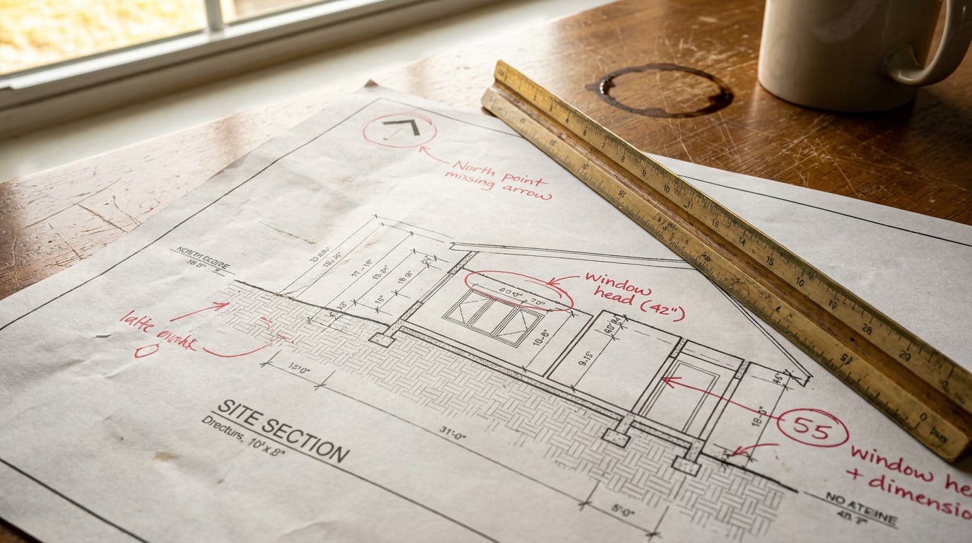 Building a Consistent View Set for a Planning Submission