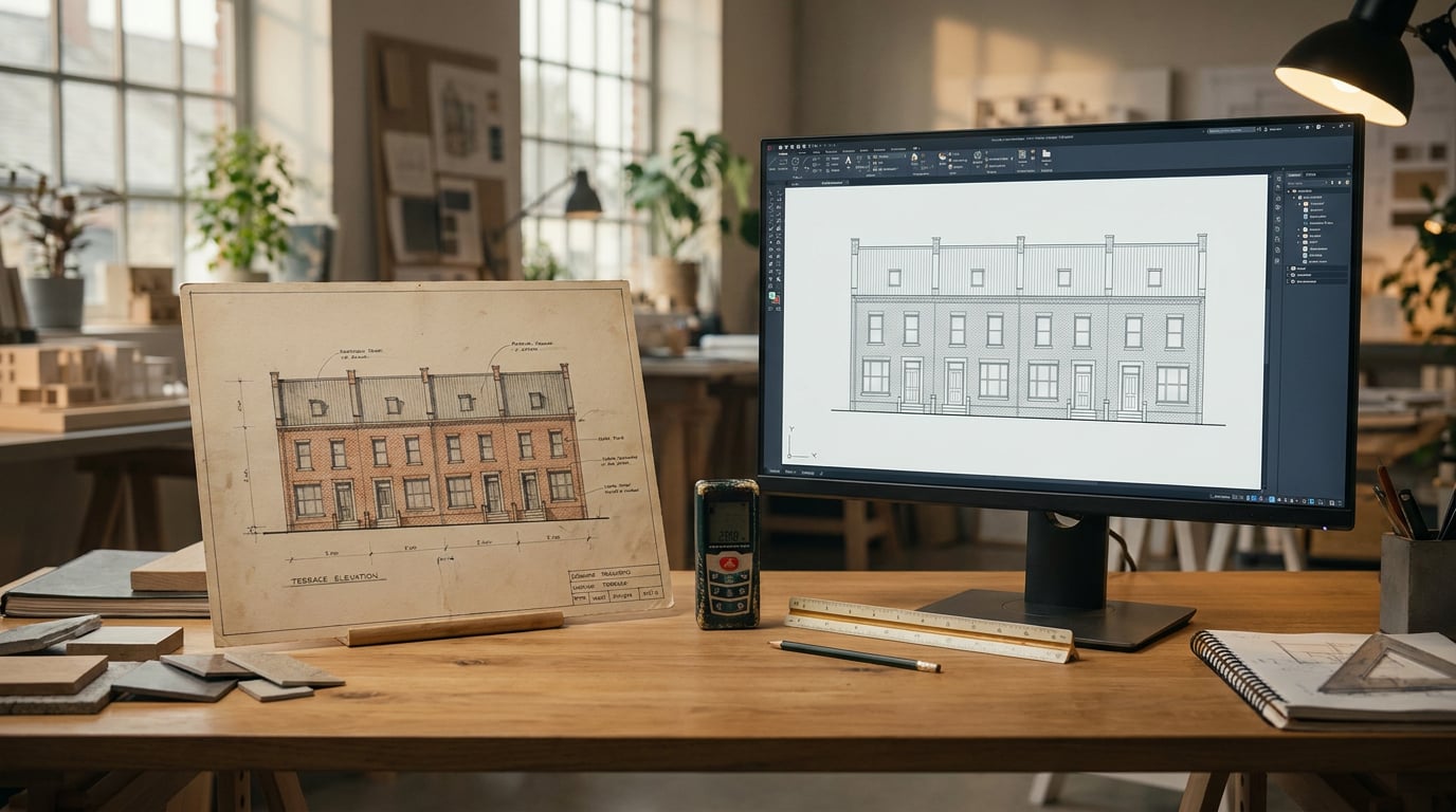 From Measured Survey to As-Built Drawings: A Practical Workflow