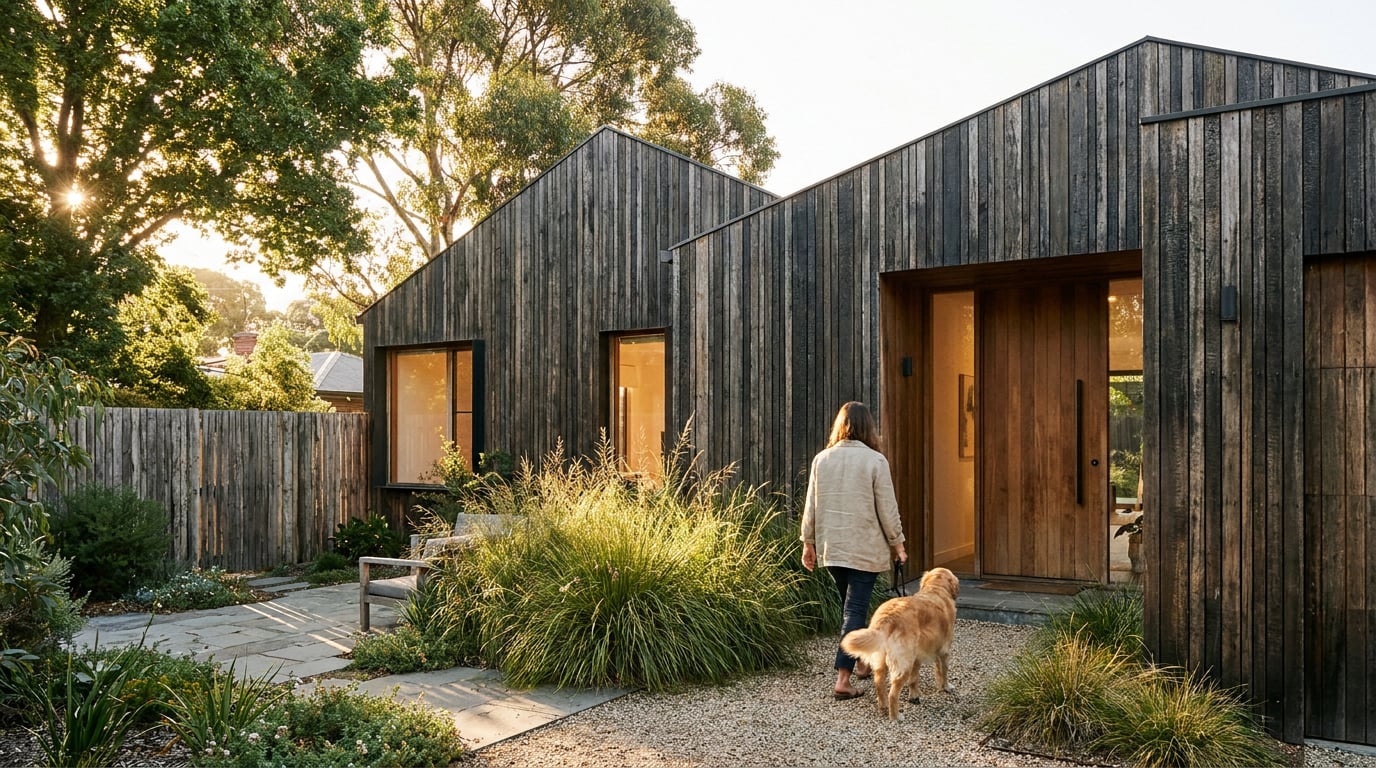 Timber Cladding That Reads as Real Material, Not a Texture Sticker