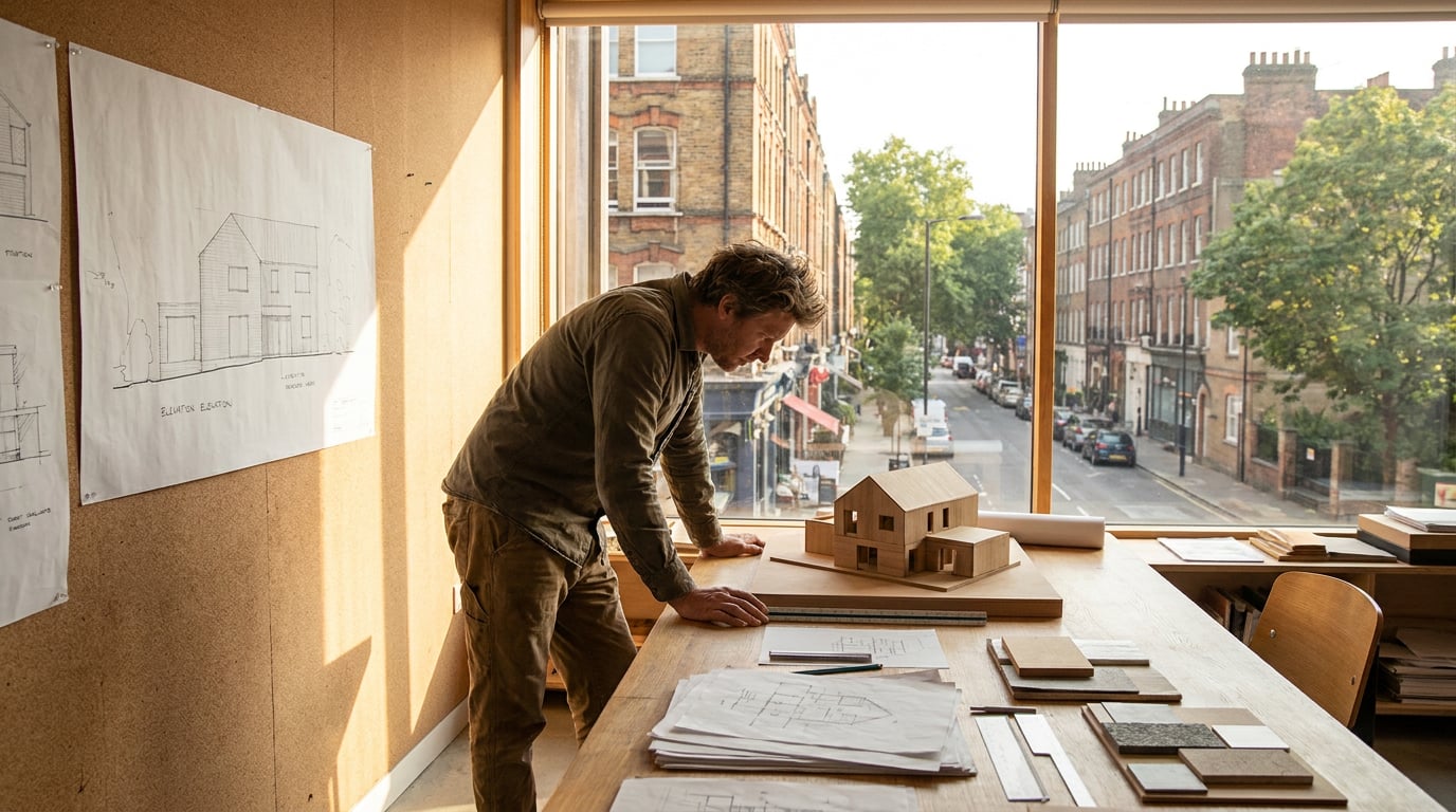 One Scheme, Three Jobs: Pitch, Planning Visuals and Website
